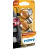 Philips | SADA 2x Autožiarovka Philips VISION 12496NAB2 PY21W BAU15s/21W/12V | P3240