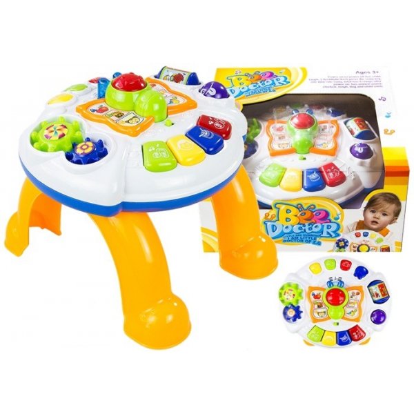 Interaktívna hračka Baby Mix Edukační stolek Motýlek