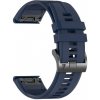 VSETKONAMOBIL 128344 SILICONE Vymeniteľný remienok QuickFit pre Garmin - šírka 22mm tmavomodrý