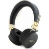 Guess PU Leather 4G Metal Logo Bezdrôtové Slúchadlá Black