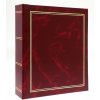Jendnobarevné fotoalbum 10x15/304 foto vínová