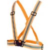Reflexný elastický KRÍŽ CROSS, oranžový