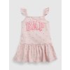 GAP Baby šaty s logom GAP Ružová 3-6M