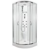 Arttec BRILIANT 90 x 90 cm - Masážní sprchový box model 5 grape sklo