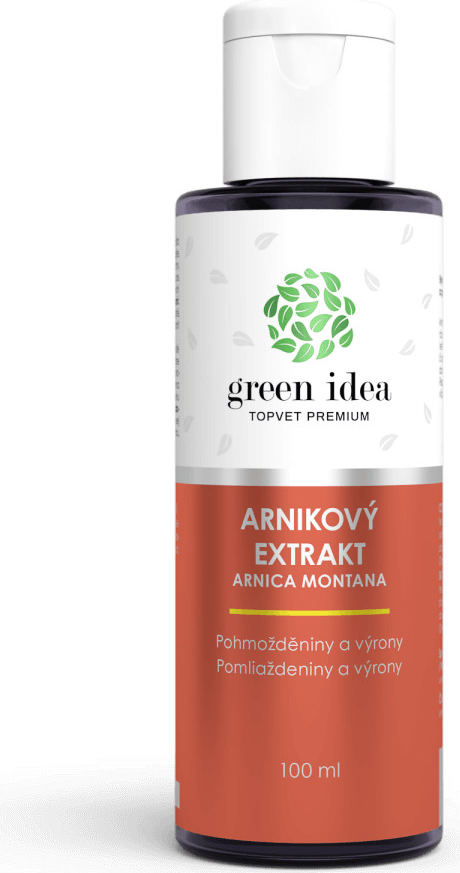 Green Idea Arnica montana arnikový extrakt bylinný balzam 100 ml