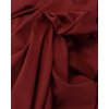 Bavlnený úplet s elastanom, 1 meter, 185gr/m2, vínový