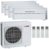 Klimatizácia Mitsubishi LN 4x 2,5kW multisplit + vonk.j. 8kW