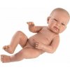 Llorens 73801 New Born Chlapček – reálna bábika bábätko s celovinylovým telom – 40 cm 8426265738014