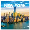 NOTIQUE Poznámkový kalendár New York 2026, 30 x 30 cm