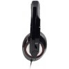 GEMBIRD sluchátka s mikrofonem MHS-U-001 Gaming, černá, USB MHS-U-001