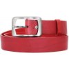 Penny Belts Dámsky kožený opasok 2162R90 červený