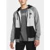 Under Armour UA Rival Flc FZ Colorblock-GRY sivá