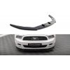 Maxton Design Maxton Design spojler pod predný nárazník pre Ford Mustang Mk5 Facelift, čierny lesklý plast ABS