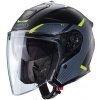 Helma na motorku Caberg Flyon II black/grey/yellow fluo vel´. L