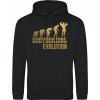 Mikina s potlačou Bodybuilding Evolution