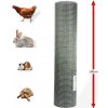 DEMA Voliérové štvorhranné pletivo pozinkované 13 mm, 1x20 m, drôt 0,8 mm 31221D