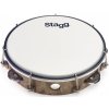Stagg TAB-108P/WD, laditelná tamburína s blánou, 8
