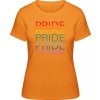 Premium Tričko Dúhový dizajn Pride Pride Pride Oranžová