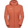 MAMMUT Rime Light IN Flex Hooded Jacket Women brick-quartz dust - S