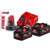 MILWAUKEE M18 HIGH OUTPUT Set akumulátorov 4933471073