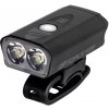 Svetlo predné FORCE DIVER 900 LM, USB, čierne