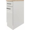 Flex-Well Kuchynská skrinka Lund spodná zásuvka + dvierka 30 x 85 x 57,1 cm