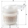 Palivový filter MANN-FILTER WK 42/10