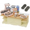 Sylvanian Families 5442 Nábytok - kuchynský ostrov s príslušenstvom
