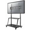 Neomounts NS-M4000BLACK / Mobile Flat Screen Floor Stand (stand+trolley) (height: 137-153 cm) box 1/2 / Black NS-M4000BLACK