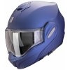 Moto přilba SCORPION EXO-TECH EVO PRO solid matná metalická modrá - Velikost M