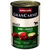 ANIMONDA GranCarno pre psov - hovädzie+jeleň a jablká, 800g