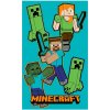 MINECRAFT UTERÁK NA TVÁR A RUKY 30x50 PRE DETI BAVLNENÝ DO JASLÍ