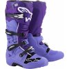 Boty TECH 7, ALPINESTARS (fialová/bílá/černá, vel. 38)