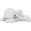 Doudou Plyšový králík s růžovou bambulkou 65 cm