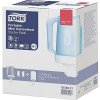 Tork zásobník Mini na papierové utierky v kotúči so stredovým odvíjaním, tyrkysový/biely plast, malý, prenosný - štartovací balíček, systém M1