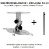 Fiber Mounts OMB Monoprojektor 50-90 stropní držák na projektor (Držák na projektory se stropním zavěšením, nastavitelná vzdálenost od stropu 50-90cm)