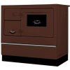 Kinekus Sporák ÖKONOM 85/FIKO DeLuxe, 7kW, hnedý, pravý