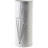 Mondex Kovový stojan na dáždniky Cedric White Umbrella, 49,5x20 cm