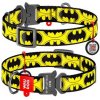 WAUDOG obojek nylonový DC Batman logo Fastex QR