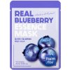 Farmstay Real Blueberry Essence Mask maska na tvár 23 ml