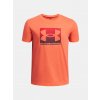 Chlapčenské tričko Under Armour UA B BOXED SPORTS Update SS Oranžová YLG
