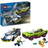 LEGO® City 60415 Naháňačka policajného auta a športiak