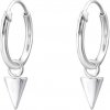 Amonisimo Strieborné náušnice s trojuholníkom
