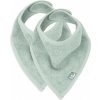 Jollein Podbradník bandana 2ks Ash Green 37x24 zelená