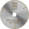 Pferd 68407103 | Diamantový rezný kotúč pre umelé hmoty (GFK a CFK) zelenú keramiku D1A1R 75-2-10 D 357 GAG