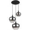 Globo Globo 15548-3H - Luster na lanku MAXY 3xE27/40W/230V čierna GL7029 + záruka 3 roky zadarmo