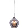 AZZARDO Amber Milano 1 AZ2148 chrome (Dizajnové štýlové svietidlo pozostávajúce z 1 tienidla.)