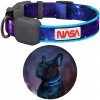 Obojok pre psa s LED podsvietením WAUDOG, NASA21, Type-C, S-M, 31-45 cm