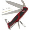 Victorinox RangerGrip 55 0.9563.C švajčiarsky vreckový nožík Počet funkcií 12 červená, čierna; 0.9563.C