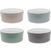 Zapekacia miska, pastelové farby, výška: 50 mm, ø: 120 mm